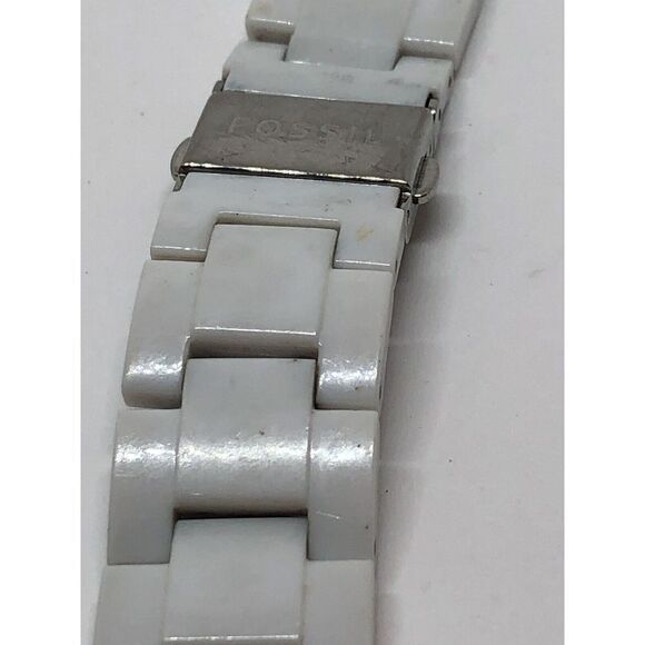 Fossil Watch Parts Full Bands No Pins Stainless Steel Links 18mm A978 - Picture 9 of 9